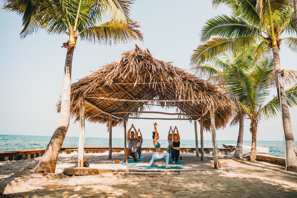 Seaside Yoga at Thatch Caye